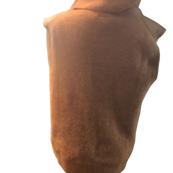 Scoop NYC Women's Orange Cowl Neck Sweater - Picture 10 of 11